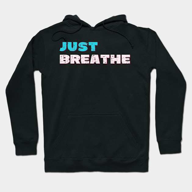 Just breathe Hoodie by Red Yoga